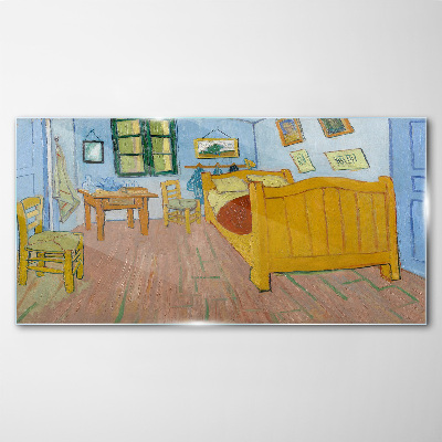Üvegkép Hálószoba Arles Van Gogh