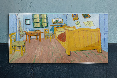 Üvegkép Hálószoba Arles Van Gogh