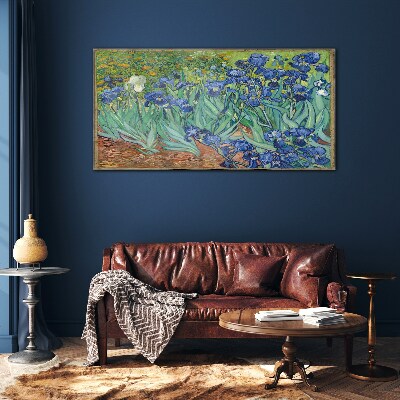 Üvegkép Van Gogh Irises