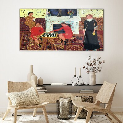 Üvegkép Tisty Henri Matisse család