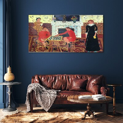 Üvegkép Tisty Henri Matisse család