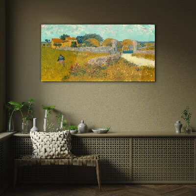 Üvegkép Provence House Van Gogh