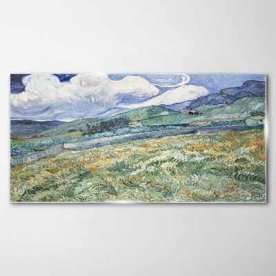 Üvegkép Tájkép van Gogh-hegység