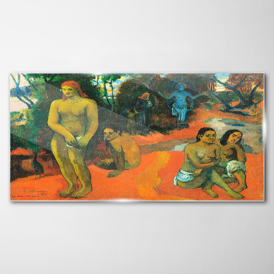 Üvegkép Te Pape Nave Nave Paul Gauguin