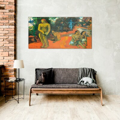 Üvegkép Te Pape Nave Nave Paul Gauguin