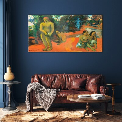 Üvegkép Te Pape Nave Nave Paul Gauguin