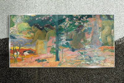 Üvegkép Elveszett paradicsom Gauguin