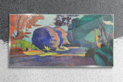 Üvegkép Luxembourg Gardens Henri Matisse
