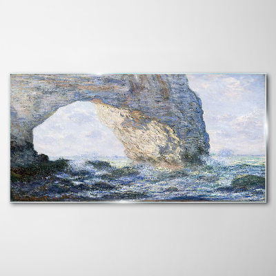 Üvegkép A Manneporte Monet