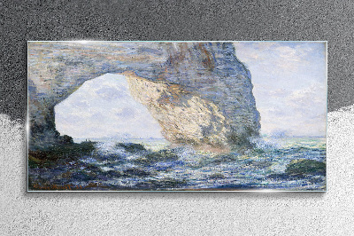 Üvegkép A Manneporte Monet