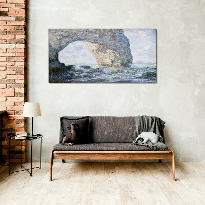 Üvegkép A Manneporte Monet