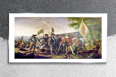 Üvegkép Az Újvilág meghódítása