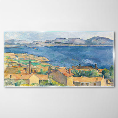 Üvegkép Marseille Cézanne-öböl