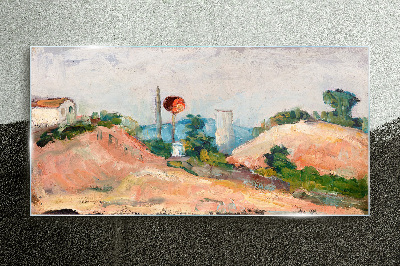 Üvegkép Vasúti vágott Cézanne