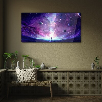 Üvegkép Űrutazás a galaxisban