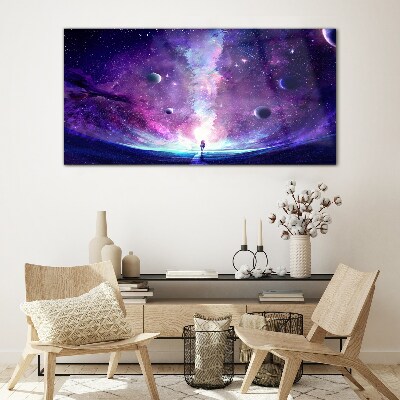 Üvegkép Űrutazás a galaxisban
