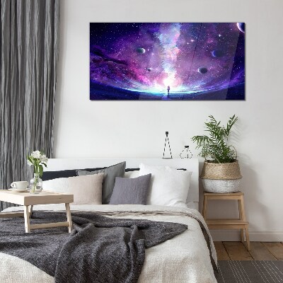 Üvegkép Űrutazás a galaxisban