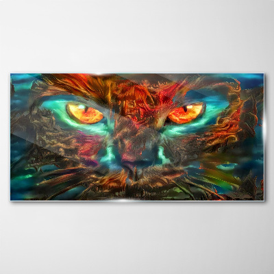 Üvegkép Mystery Cat Eyes
