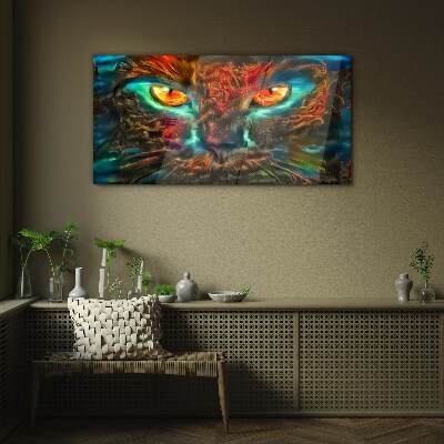 Üvegkép Mystery Cat Eyes