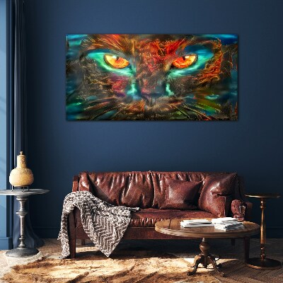 Üvegkép Mystery Cat Eyes