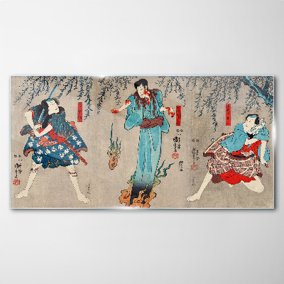 Üvegkép Hagyományos japán színpad