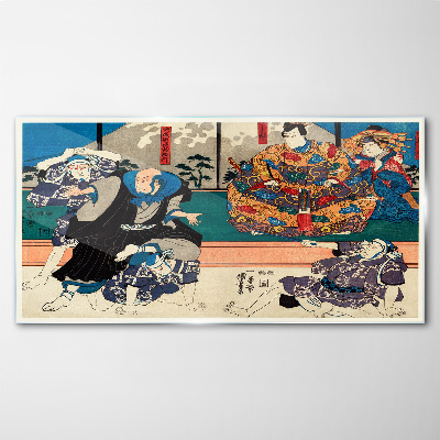 Üvegkép Hagyományos japán színpad