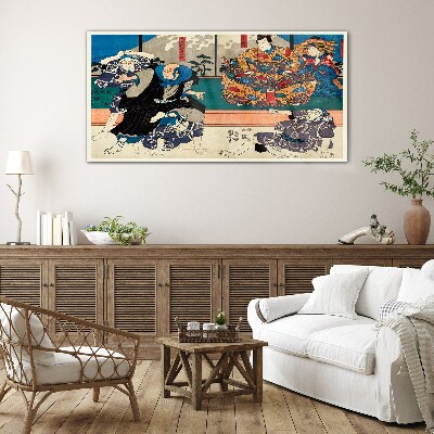 Üvegkép Hagyományos japán színpad