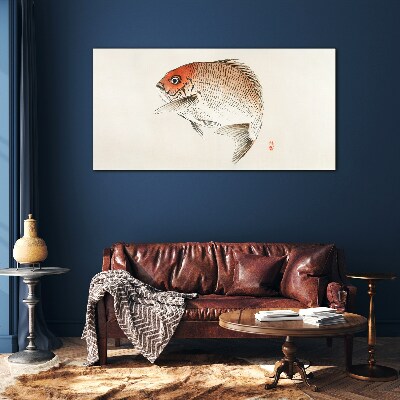 Üvegkép Modern halak állatok