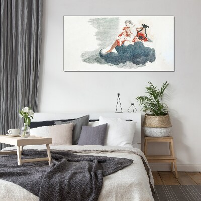 Üvegkép Musical Muse in the Clouds