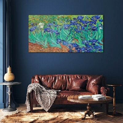 Üvegkép Van Gogh Irises
