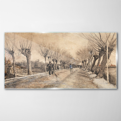 Üvegkép Etten Van Gogh utak