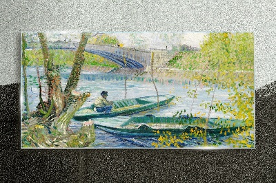 Üvegkép Horgászat Spring Van Gogh