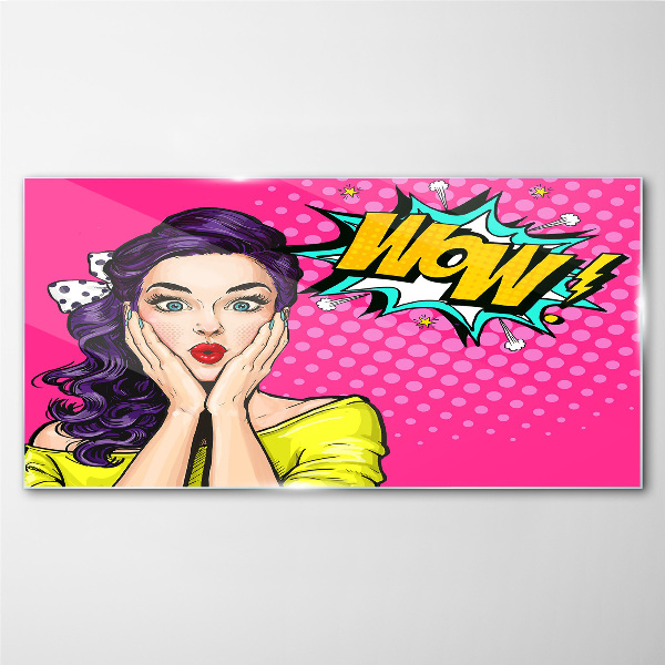 Üvegkép Pop Art meglepetés