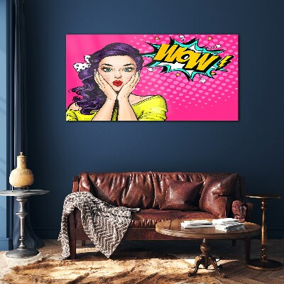 Üvegkép Pop Art meglepetés