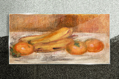 Üvegkép Narancssárga gyümölcs banán