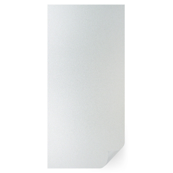 Okleina na okno z mleczną folią okienną