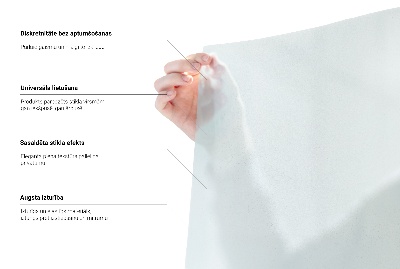 Okleina na okno z mleczną folią okienną