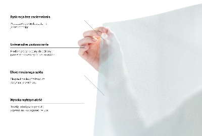 Okleina na okno z mleczną folią okienną