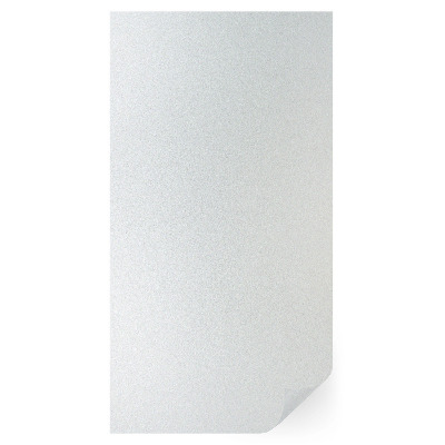 Okleina na okno z mleczną folią okienną