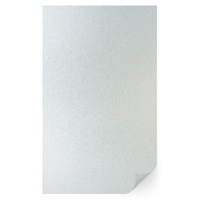 Okleina na okno z mleczną folią okienną