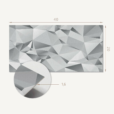 Pvc falpanel Absztrakt geometrikus minta