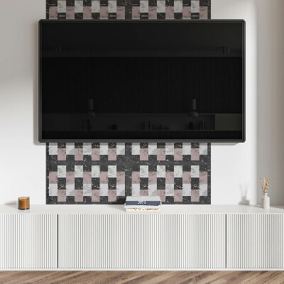 Dekorpanel falra Márvány csempe minta