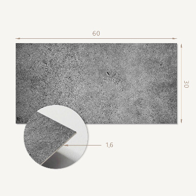 Falvédő falburkoló panel Nyers beton textúra