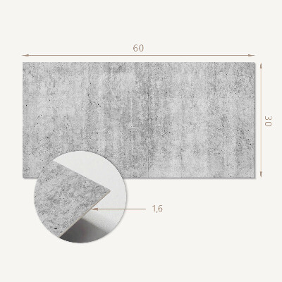 Falvédő falburkoló panel Beton textúra karcolásokkal