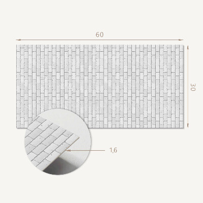 Pvc falpanel Téglafal minta