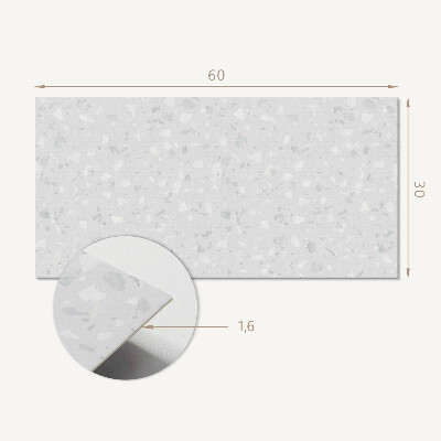 Dekorpanel falra Absztrakt terrazzo minta