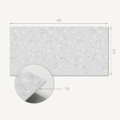 Dekorpanel falra Absztrakt terrazzo minta