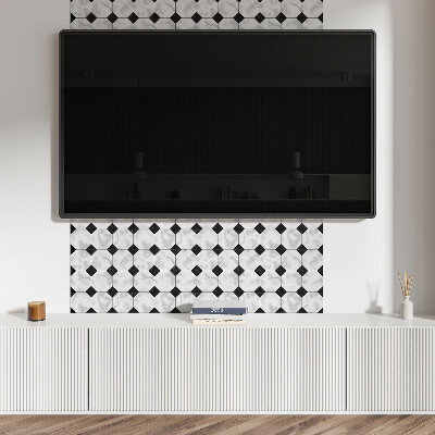 Pvc falpanel Geometrikus csempe minták