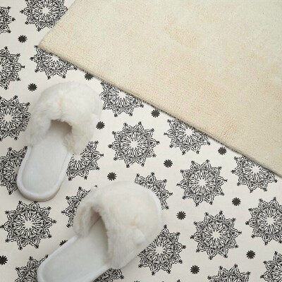 Pvc falpanel Mandala minta egy rácsban