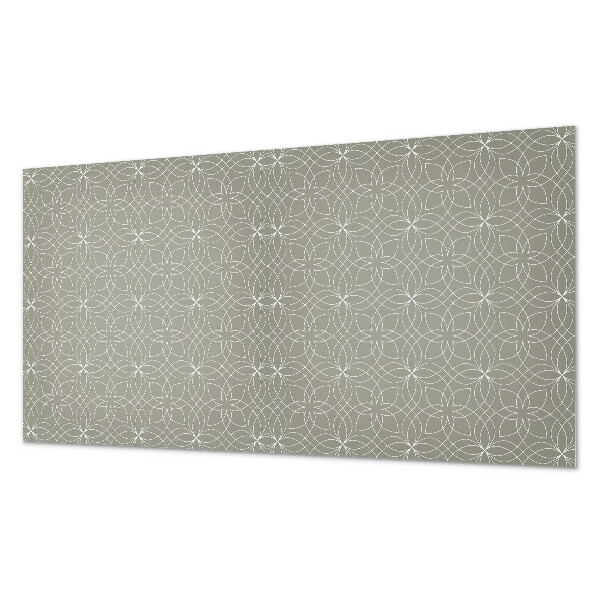 Pvc falpanel Geometrikus virágmintás